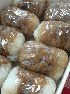 肉巻きおにぎり♪豚肉を使って♪-レシピのメイン写真