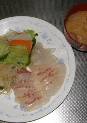 鯛の氷冷しゃぶ-レシピのメイン写真