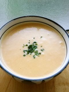 豆腐で☆人参の冷製スープ-レシピのメイン写真
