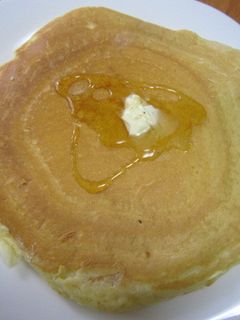 アレルギーだって、もちふわホットケーキ-レシピのメイン写真