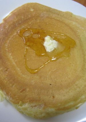ｱﾚﾙｷﾞｰだって、もちふわホットケーキ-レシピのメイン写真