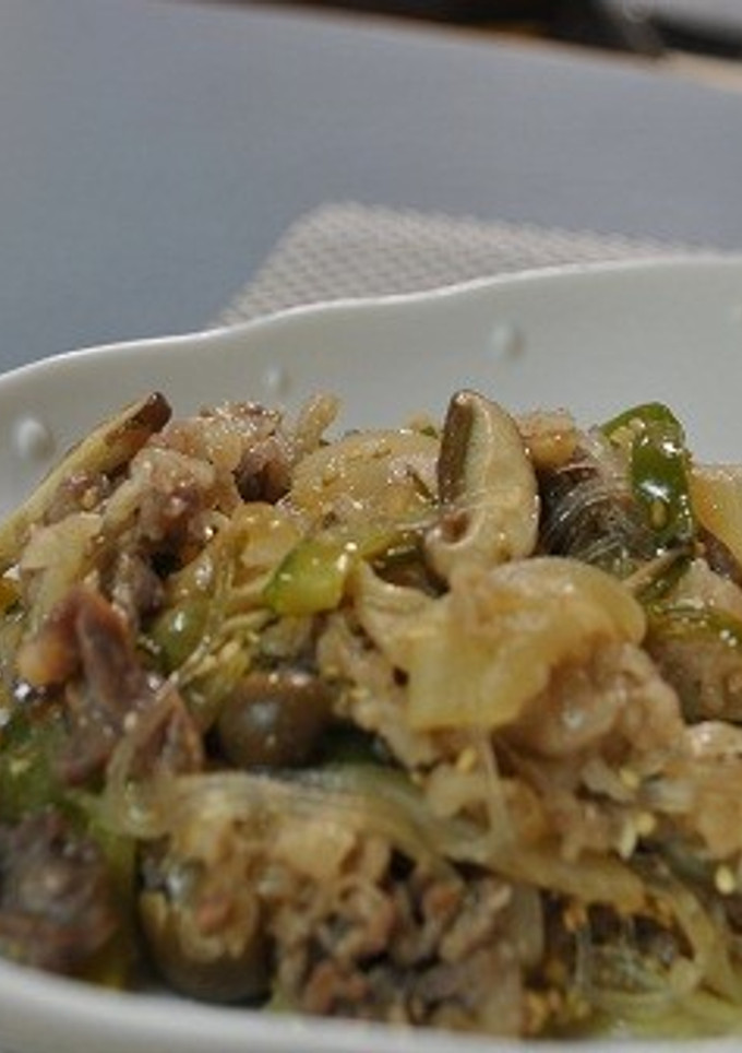 牛肉と春雨のプルコギ風-レシピのメイン写真