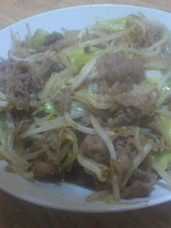 焼肉のタレで野菜炒め-レシピのメイン写真