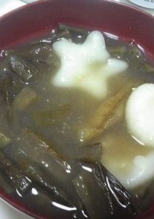 きときと富山の味、団子とずいきの味噌汁-レシピのメイン写真