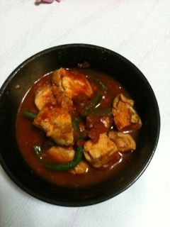 簡単!ムネ肉トマト煮-レシピのメイン写真