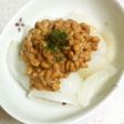 レンジで簡単新玉ねぎ&納豆♪