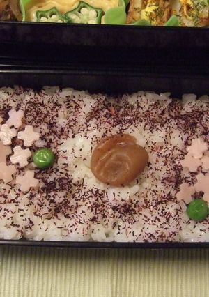 簡単★アジサイ弁当-レシピのメイン写真