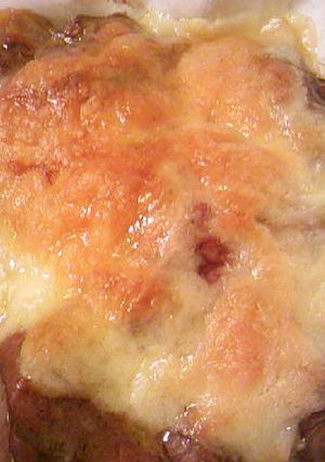 鶏レバーのチーズ焼き-レシピのメイン写真