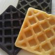 レンジで米粉とコーンフラワーのワッフル!