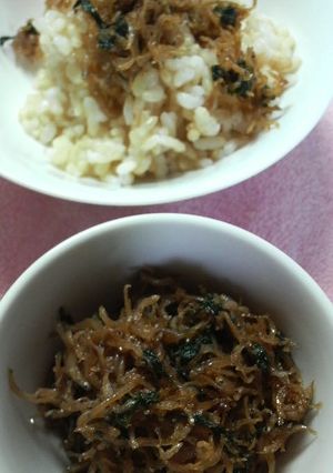 紫蘇としらすで簡単ふりかけ-レシピのメイン写真