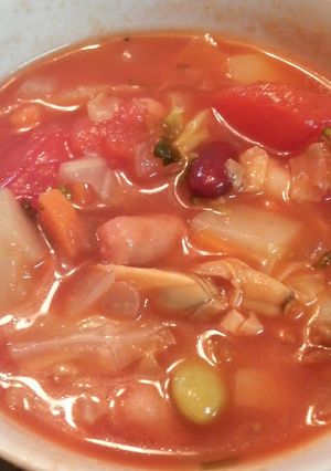 くず野菜で☆ミネストローネ-レシピのメイン写真