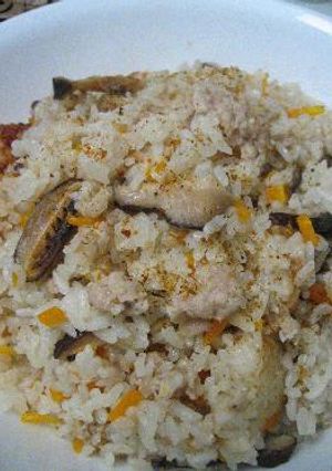 ＊チキン・椎茸・にんじんで＊炊き込みご飯♪-レシピのメイン写真