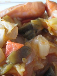 夏野菜とウィンナーのトマト煮込み-レシピのメイン写真