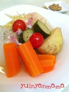 圧力鍋で♪ハーブ香るゴロゴロ野菜のポトフ-レシピのメイン写真
