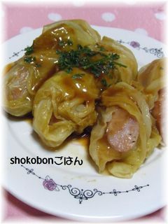 簡単☆ウインナーロールキャベツ-レシピのメイン写真