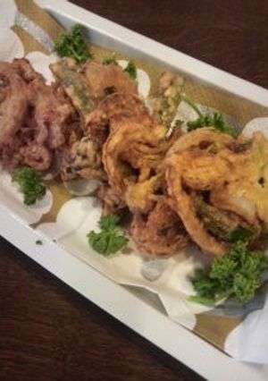 新たまねぎとピーマンのカリカリかきあげ-レシピのメイン写真