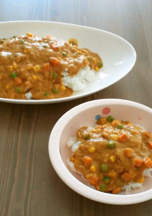 親子ランチに♪完成5分！ミルクツナカレー-レシピのメイン写真