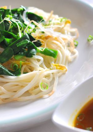 【涼♪】さっぱりとカレーつけ麺-レシピのメイン写真