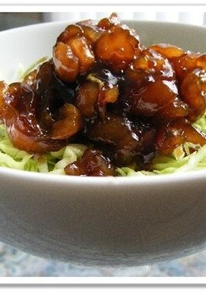 プルプル豚足の･･爽やか黒酢煮丼～♪-レシピのメイン写真