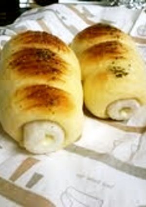 ちくわパン　レンジ発酵で-レシピのメイン写真