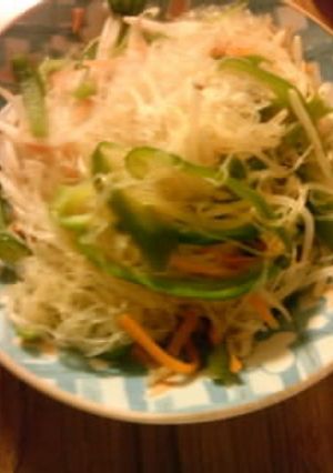 春雨の炒め物-レシピのメイン写真