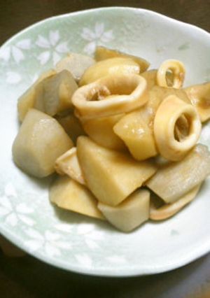 イカと里芋の煮物-レシピのメイン写真