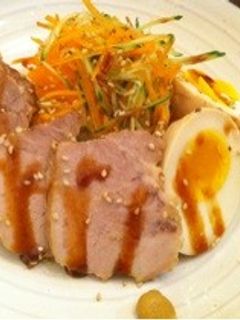 焼き豚サラダ-レシピのメイン写真
