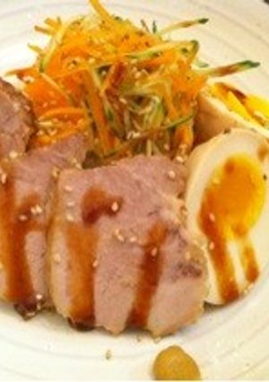 焼き豚サラダ-レシピのメイン写真