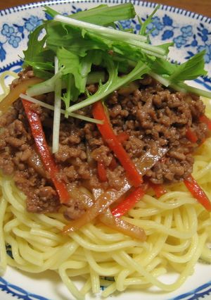 新じゃが入れてジャージャー麺風-レシピのメイン写真