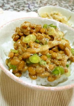 春の限定納豆　みょうがたけ入り-レシピのメイン写真