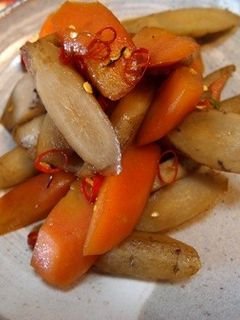 ☆にんじんとごぼうのきんぴら-レシピのメイン写真