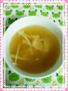 えのきとベーコンのスープ-レシピのメイン写真