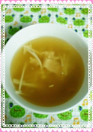 えのきとベーコンのスープ-レシピのメイン写真