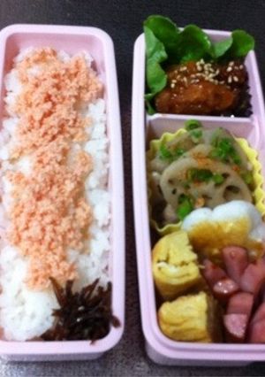 たらこご飯弁当☆-レシピのメイン写真
