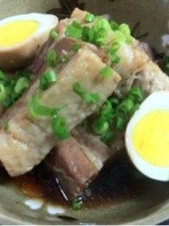 圧力鍋で簡単美味しい豚の角煮☆-レシピのメイン写真