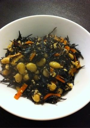 香り広がるひじきの煮物-レシピのメイン写真