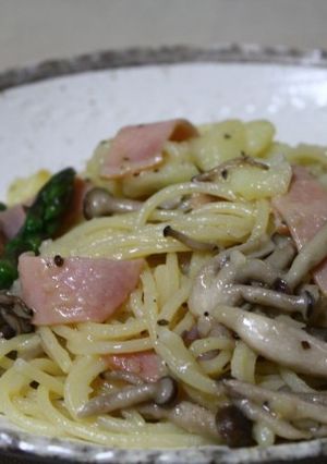 新じゃがときのこのパスタ-レシピのメイン写真