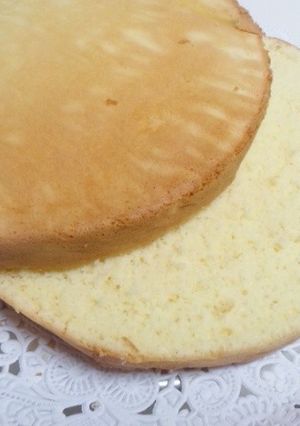 しっとりキメ細かなスポンジ-レシピのメイン写真