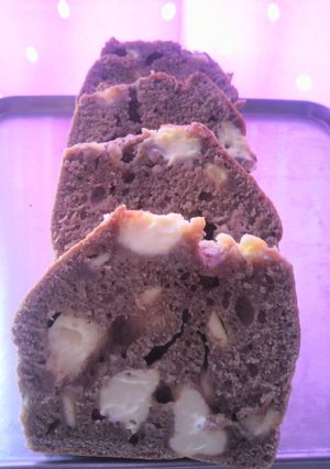 ころころクリチとあんこのパウンドケーキ-レシピのメイン写真