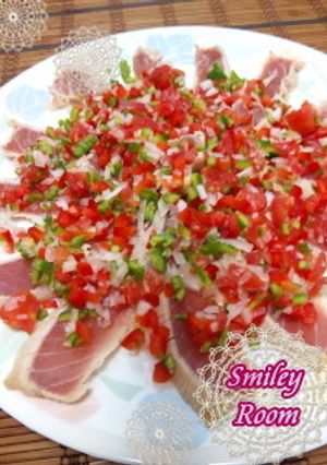 冷やして旨っ！マグロのレアステーキ-レシピのメイン写真