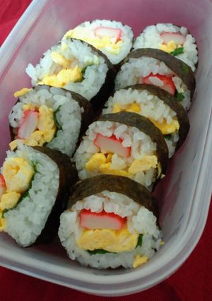 お弁当に☆簡単巻き寿司-レシピのメイン写真
