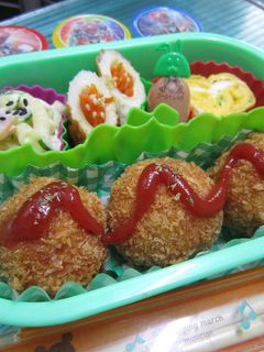 お弁当やランチにピッタリ☆ライスコロッケ-レシピのメイン写真