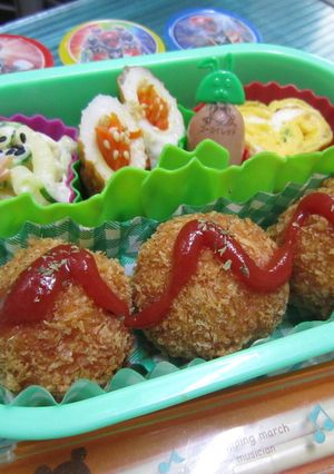お弁当やランチにピッタリ☆ライスコロッケ-レシピのメイン写真