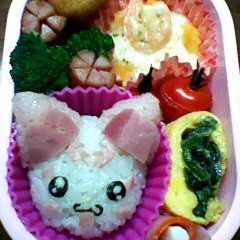 キャラ弁☆プリキュア『ハミィ』-レシピのメイン写真
