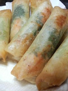 大葉明太ささみ春巻き-レシピのメイン写真