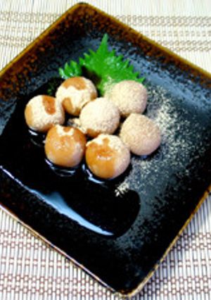 きな粉白玉＊生地にもきな粉がたっぷり＊-レシピのメイン写真