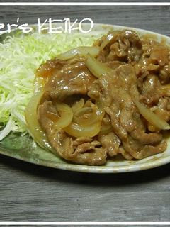 【農家のレシピ】豚肉とタマネギの生姜炒め-レシピのメイン写真