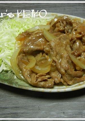【農家のレシピ】豚肉とタマネギの生姜炒め-レシピのメイン写真
