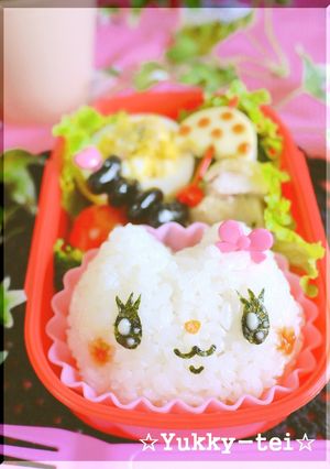 かわいいキャラ弁ぱっちりおめめにゃんこ❤-レシピのメイン写真