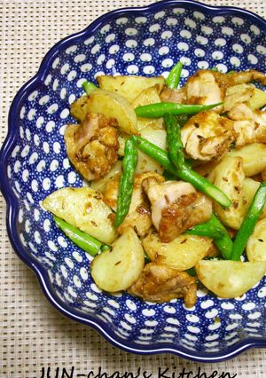スパイシー＊チキンとポテトの炒め物-レシピのメイン写真